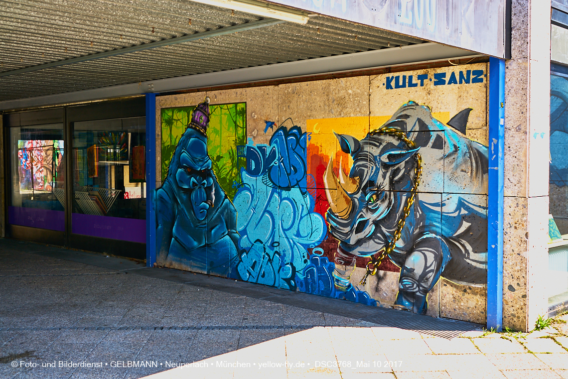 21.03.2017 - Abrissbaustelle Quiddezentrum in Neuperlach